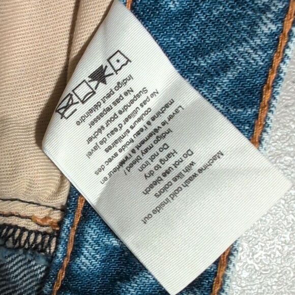 Rag & Bone Alex High Rise Straight Norwalk Button fly size 30 - Picture 5 of 8